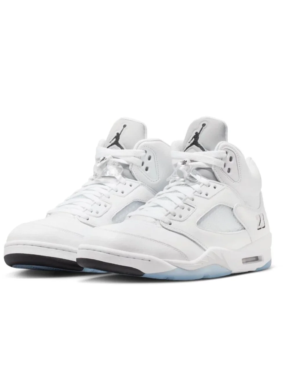 Nike Air Jordan 5 Retro OG White Black Metallic Silver